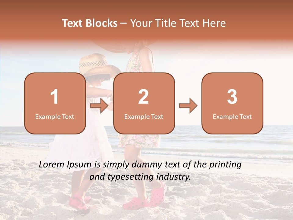 Fun Siblings Friendship PowerPoint Template