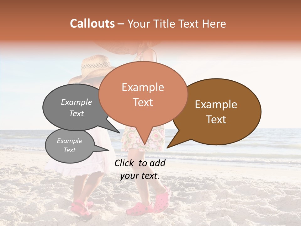 Fun Siblings Friendship PowerPoint Template