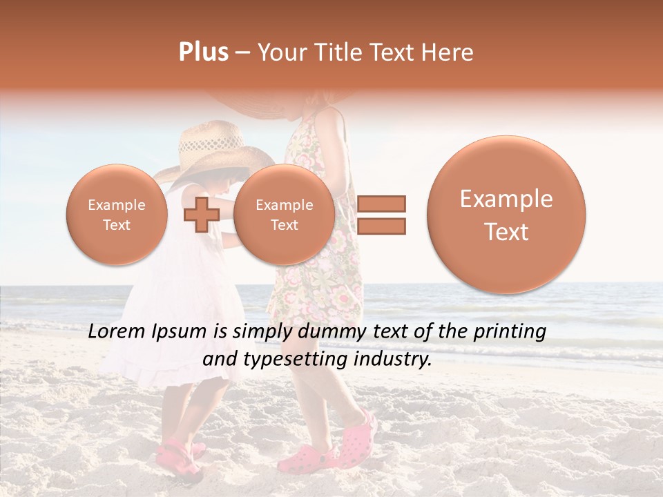 Fun Siblings Friendship PowerPoint Template