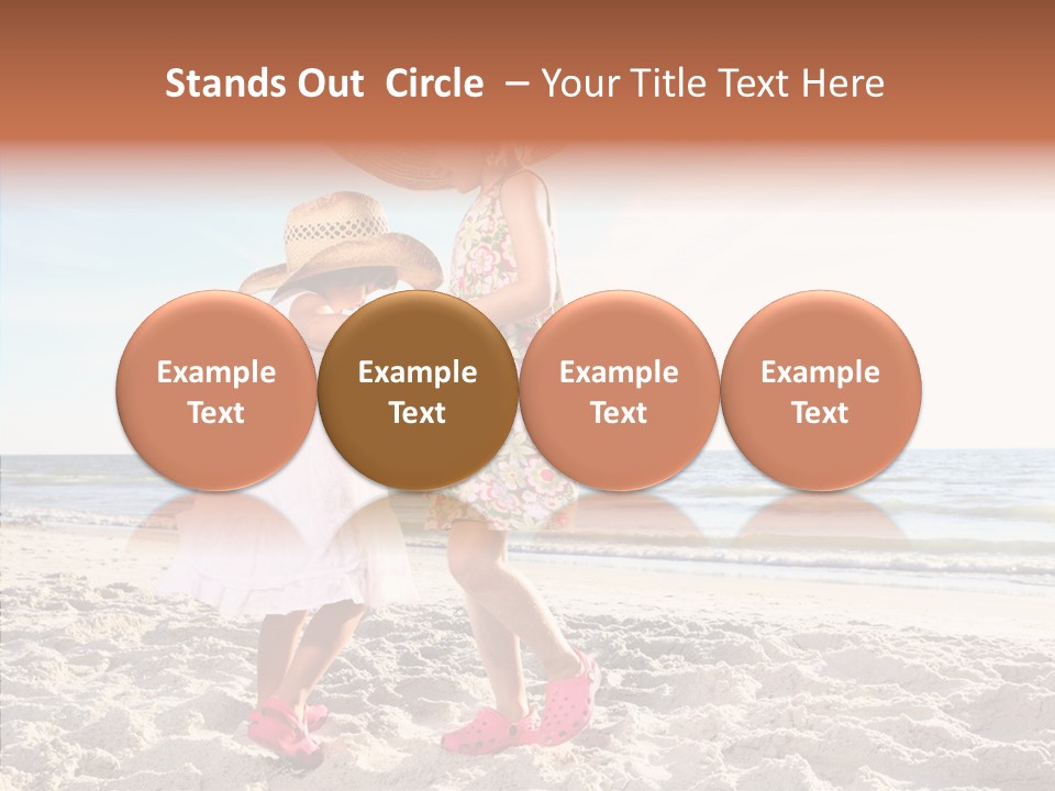 Fun Siblings Friendship PowerPoint Template