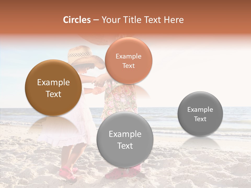 Fun Siblings Friendship PowerPoint Template