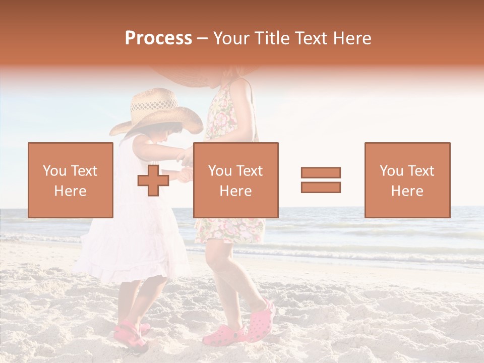 Fun Siblings Friendship PowerPoint Template