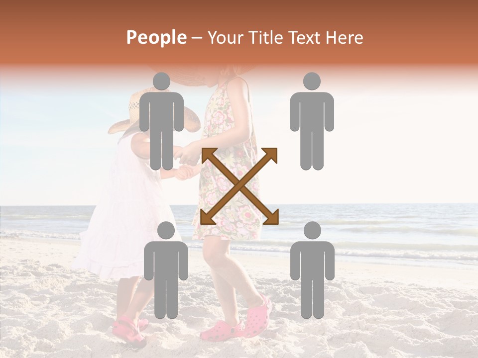 Fun Siblings Friendship PowerPoint Template