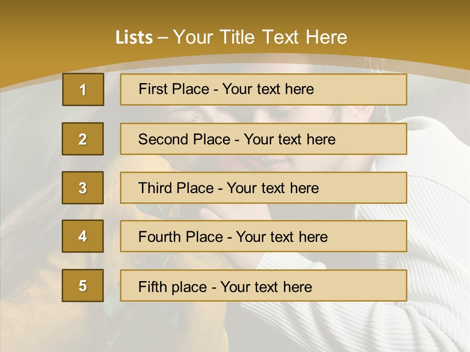 Relaxation Day Smile PowerPoint Template