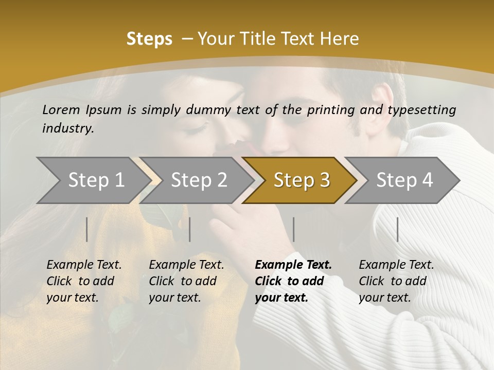 Relaxation Day Smile PowerPoint Template