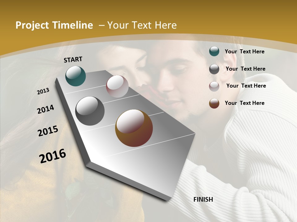 Relaxation Day Smile PowerPoint Template