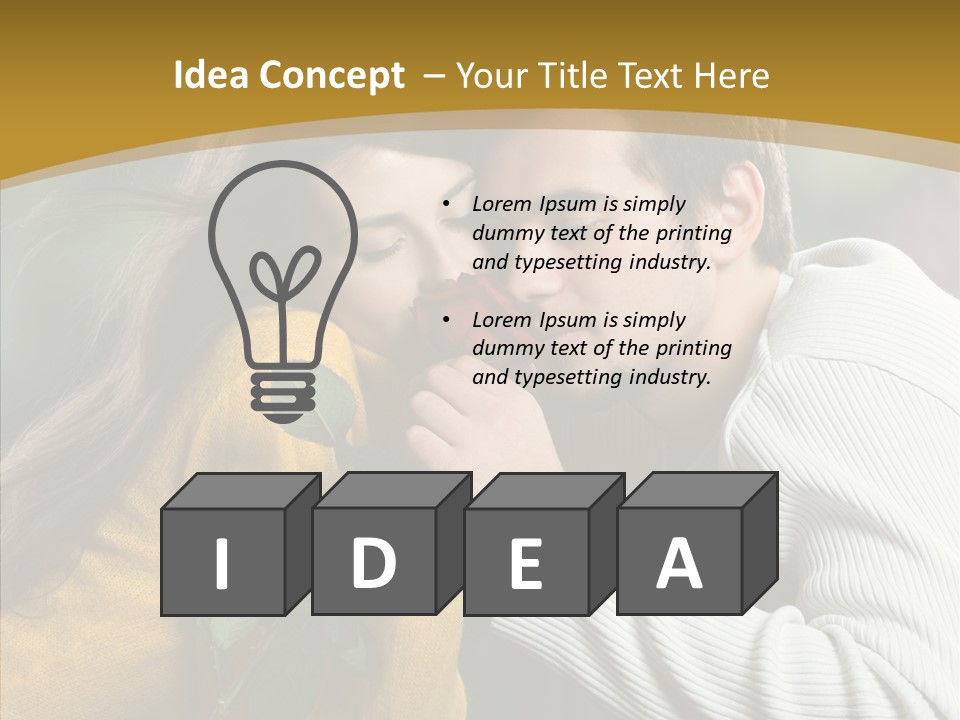 Relaxation Day Smile PowerPoint Template