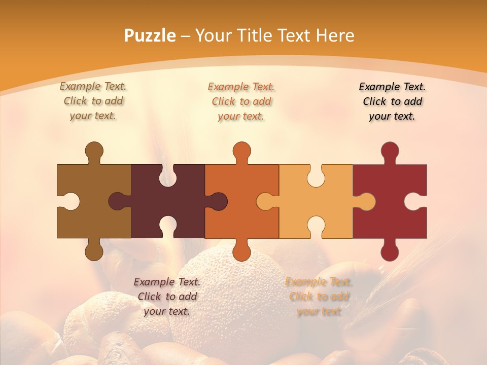 Breakfast Bakery Crunchy PowerPoint Template