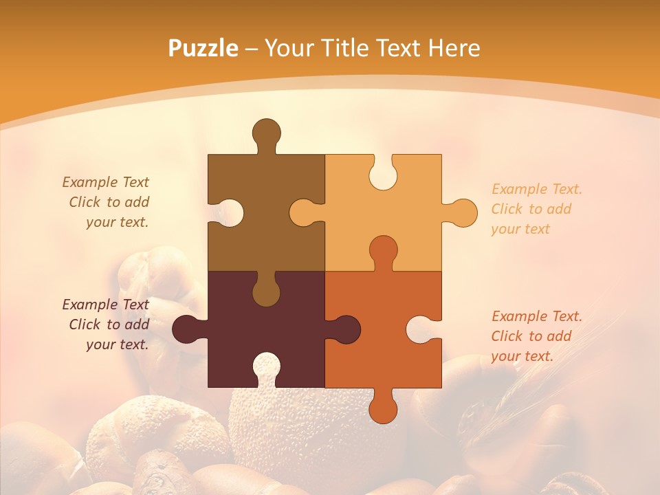 Breakfast Bakery Crunchy PowerPoint Template