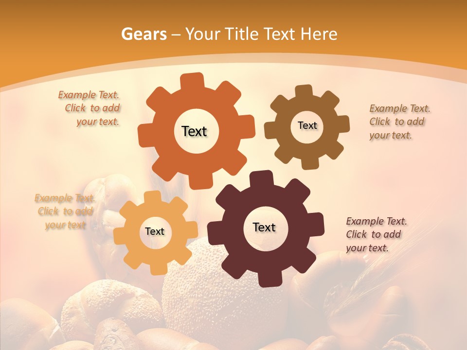 Breakfast Bakery Crunchy PowerPoint Template