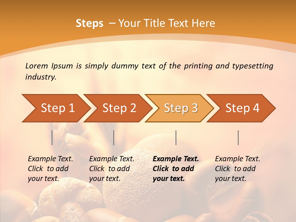 Breakfast Bakery Crunchy PowerPoint Template