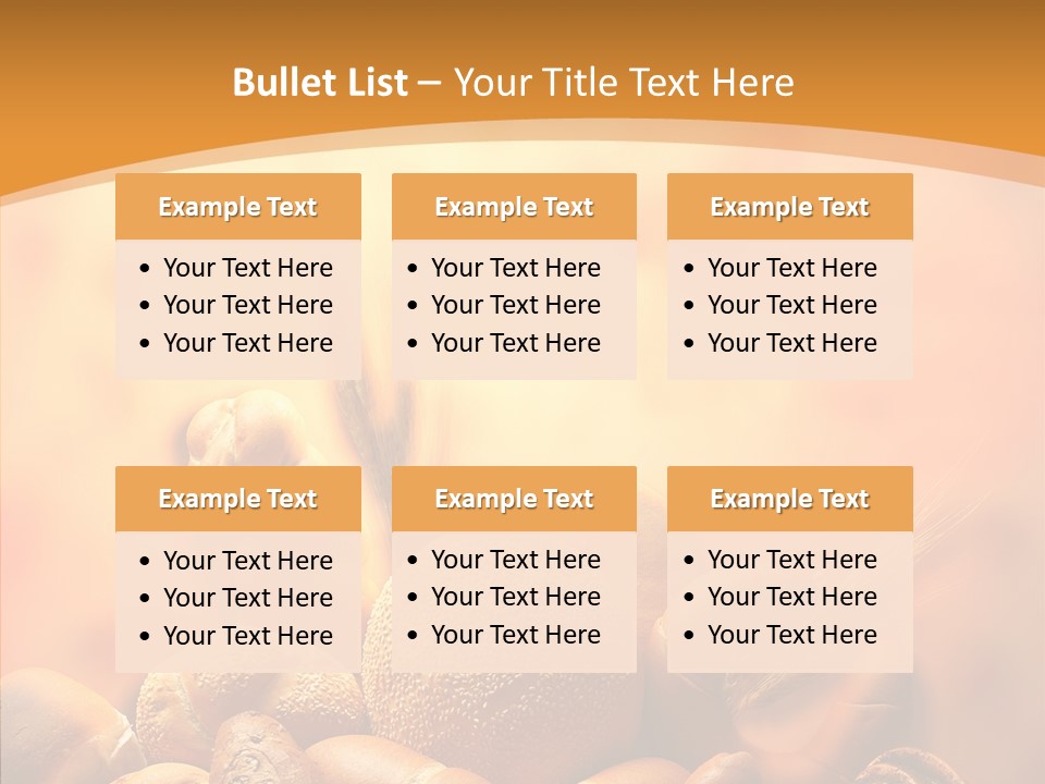 Breakfast Bakery Crunchy PowerPoint Template