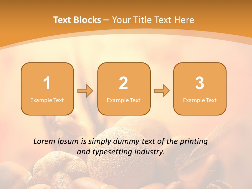 Breakfast Bakery Crunchy PowerPoint Template
