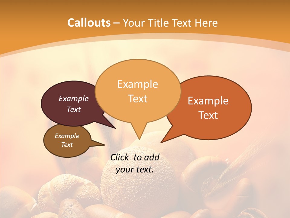 Breakfast Bakery Crunchy PowerPoint Template