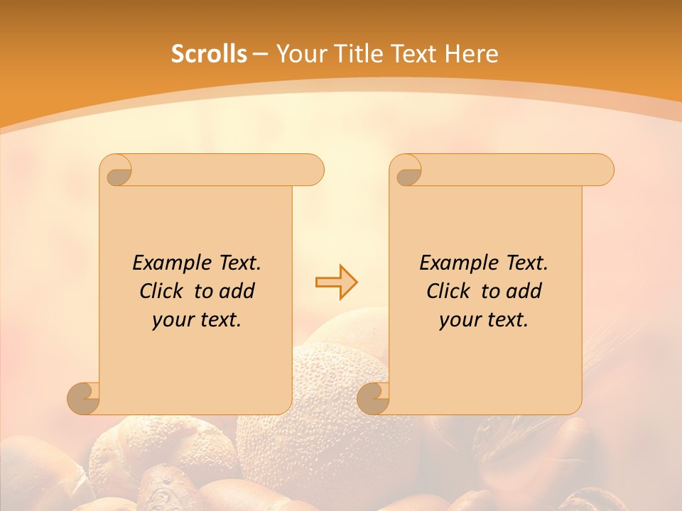 Breakfast Bakery Crunchy PowerPoint Template