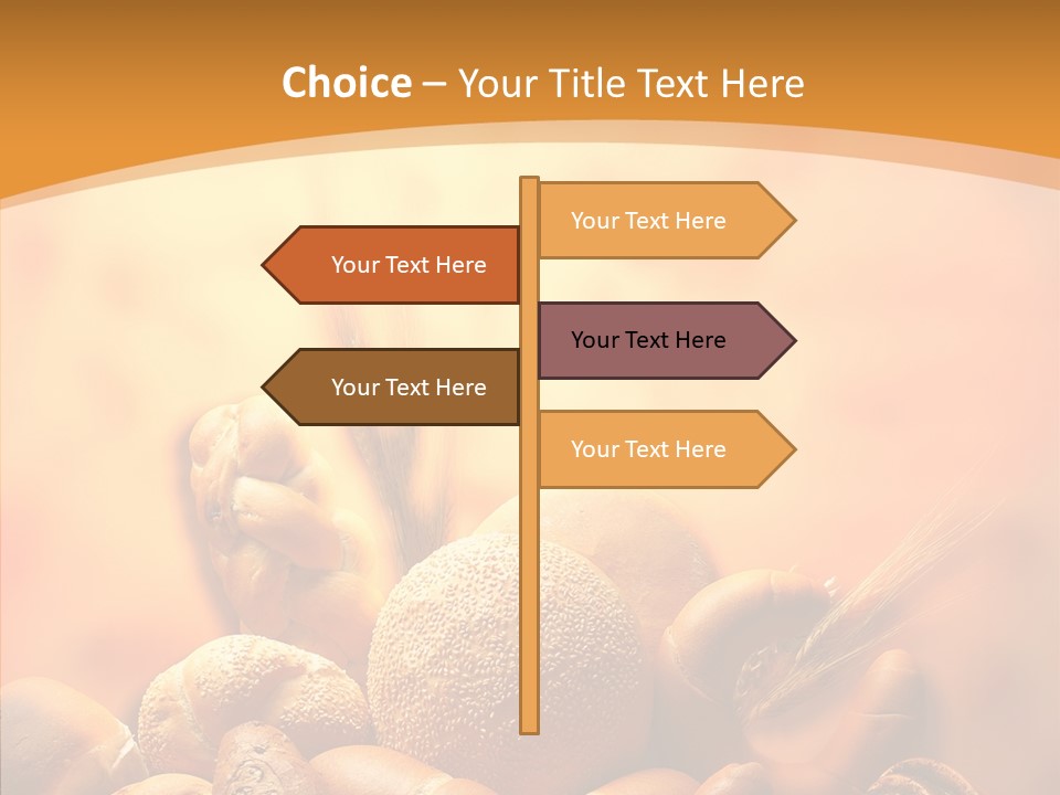 Breakfast Bakery Crunchy PowerPoint Template