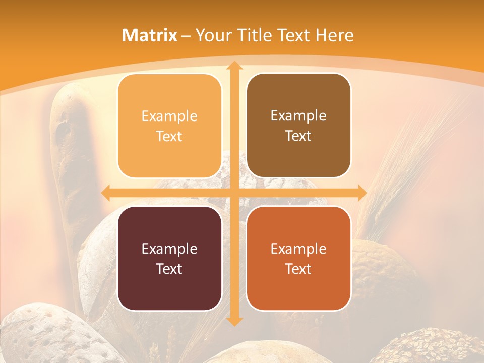 Yellow Meal Crunchy PowerPoint Template