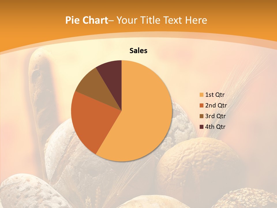 Yellow Meal Crunchy PowerPoint Template