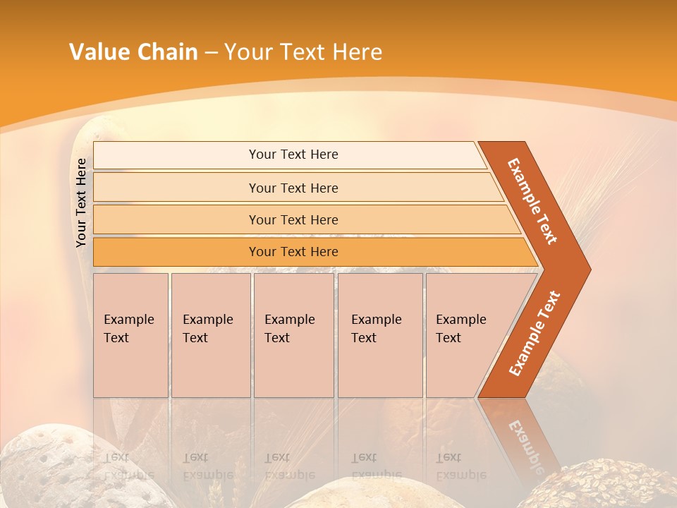 Yellow Meal Crunchy PowerPoint Template