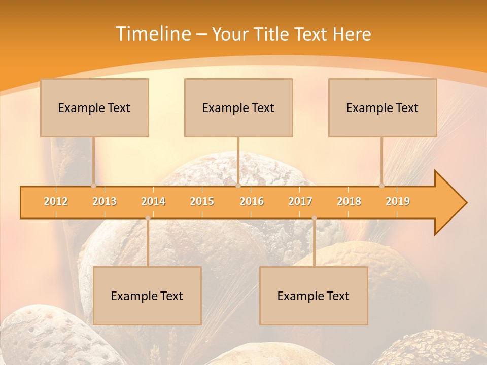 Yellow Meal Crunchy PowerPoint Template