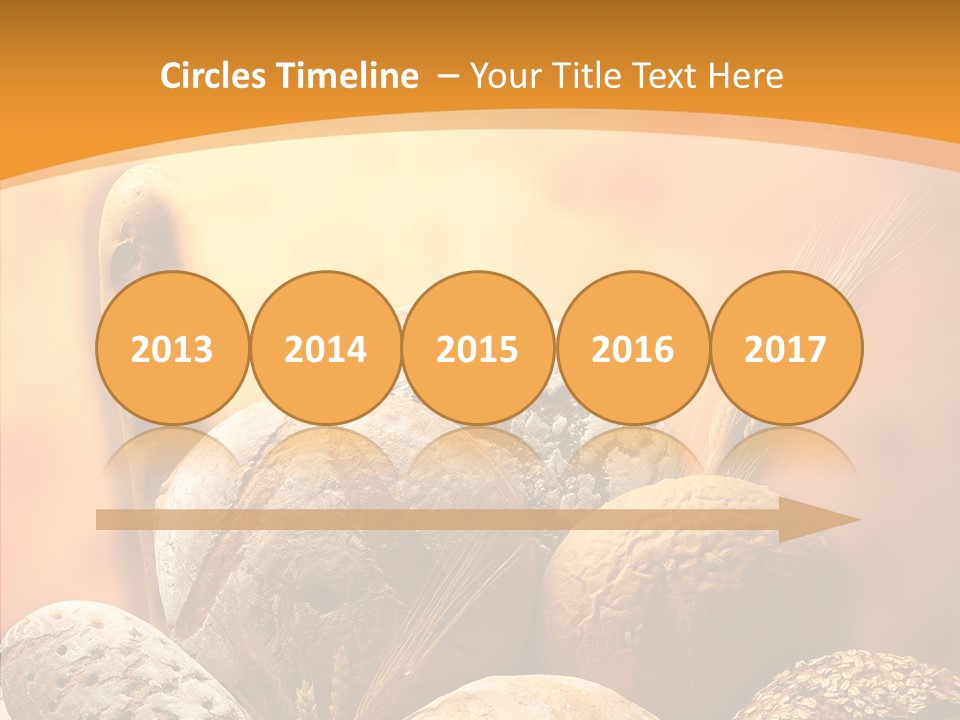 Yellow Meal Crunchy PowerPoint Template