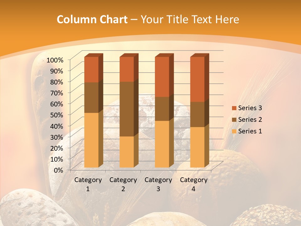 Yellow Meal Crunchy PowerPoint Template