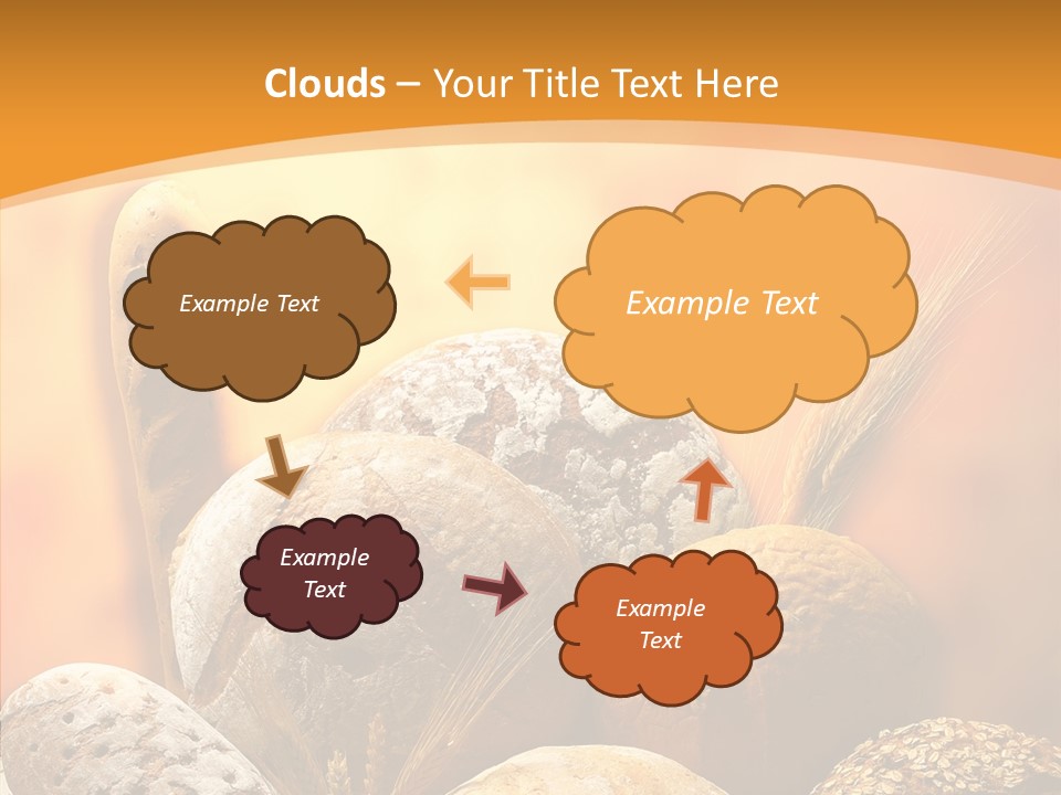 Yellow Meal Crunchy PowerPoint Template