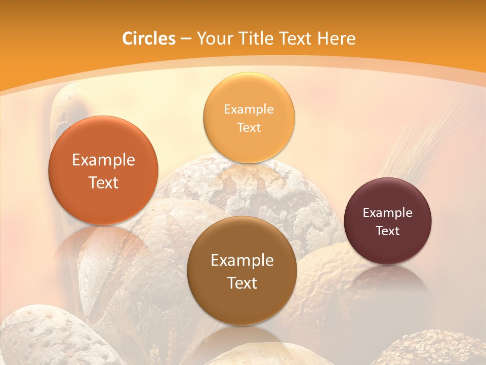 Yellow Meal Crunchy PowerPoint Template