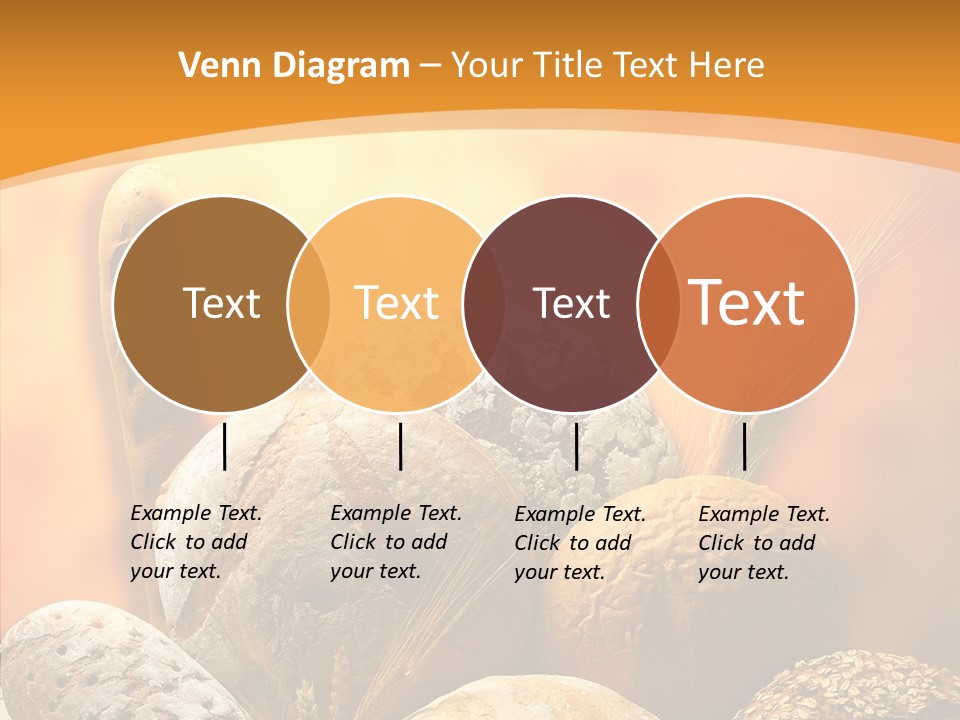 Yellow Meal Crunchy PowerPoint Template