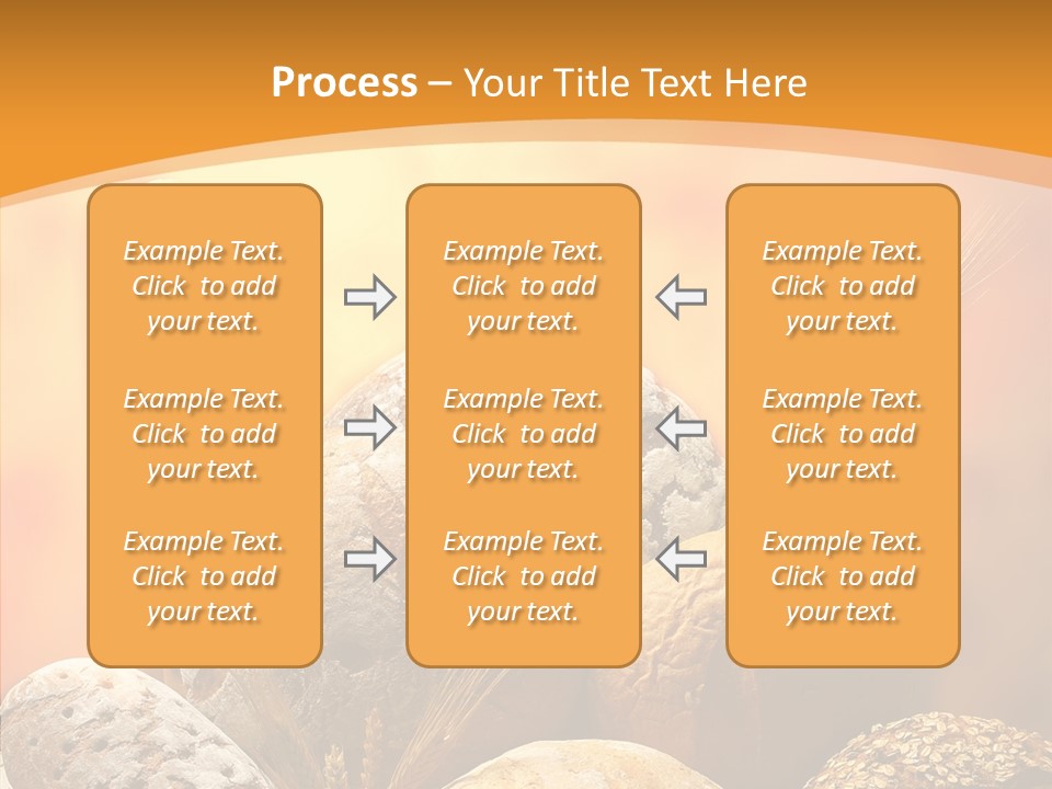 Yellow Meal Crunchy PowerPoint Template