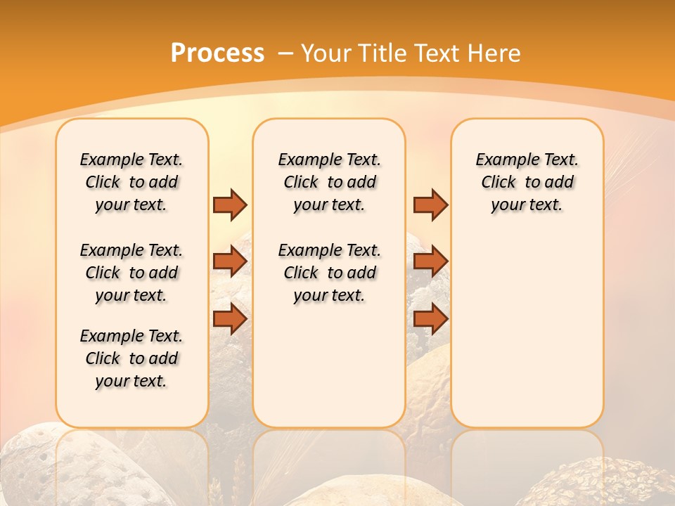Yellow Meal Crunchy PowerPoint Template