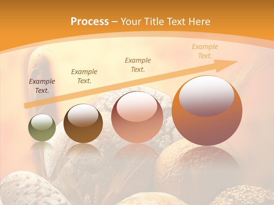 Yellow Meal Crunchy PowerPoint Template