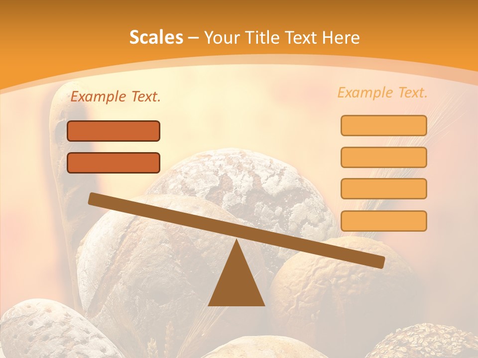 Yellow Meal Crunchy PowerPoint Template