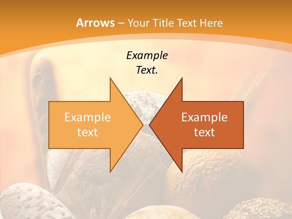 Yellow Meal Crunchy PowerPoint Template
