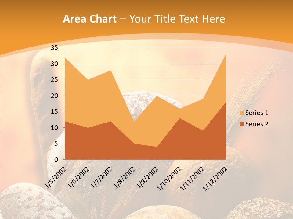 Yellow Meal Crunchy PowerPoint Template