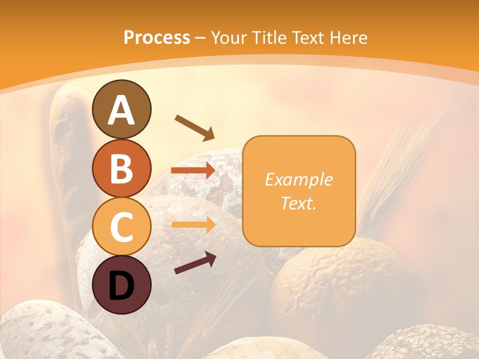 Yellow Meal Crunchy PowerPoint Template