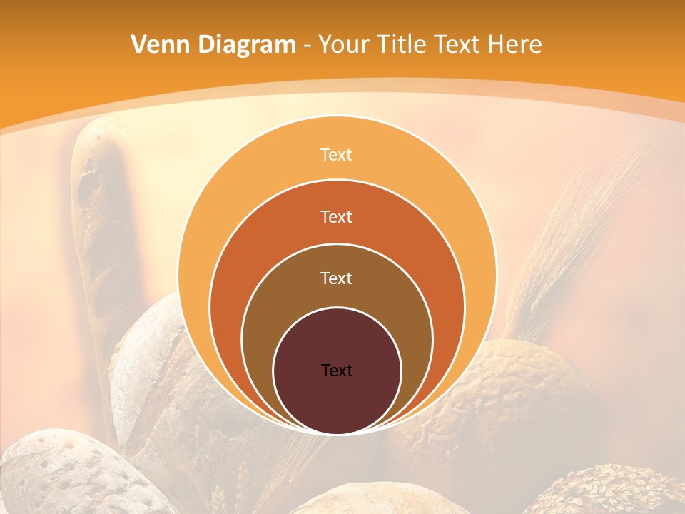 Yellow Meal Crunchy PowerPoint Template