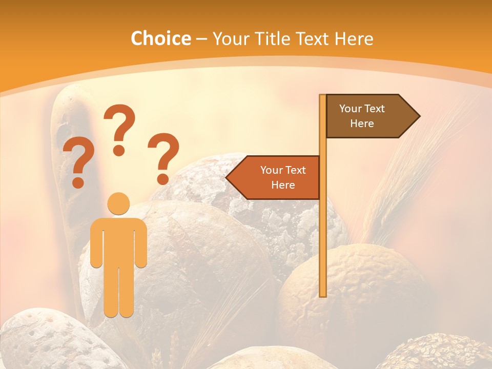 Yellow Meal Crunchy PowerPoint Template