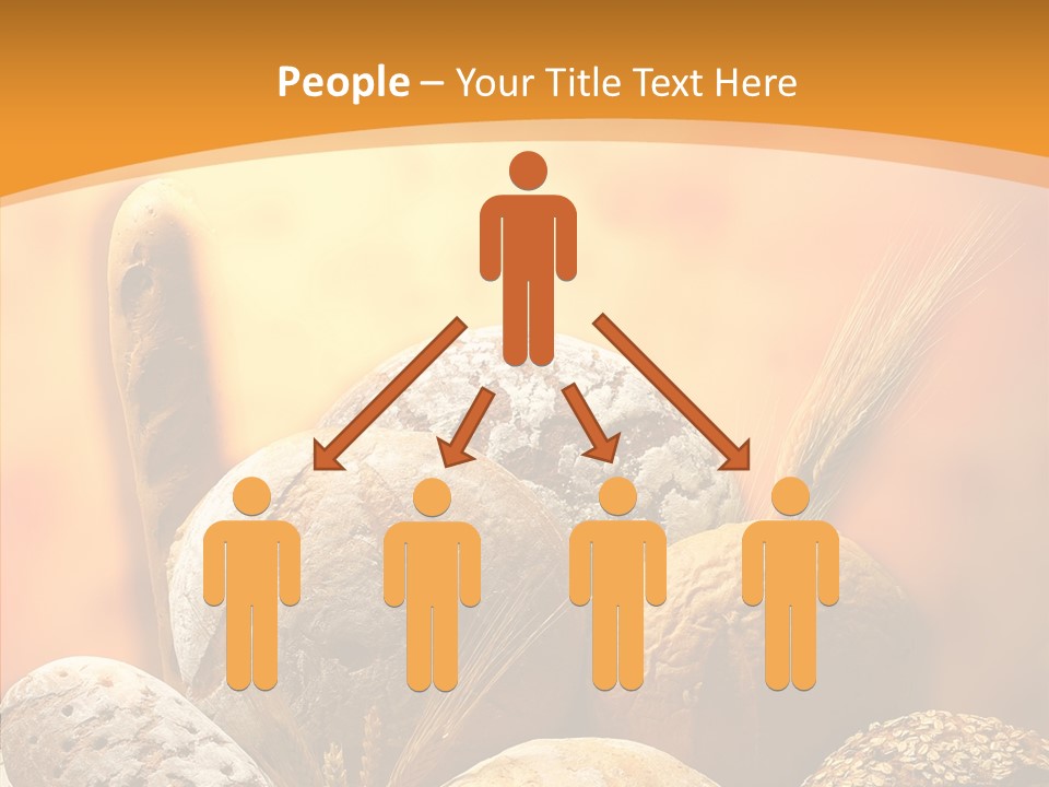 Yellow Meal Crunchy PowerPoint Template