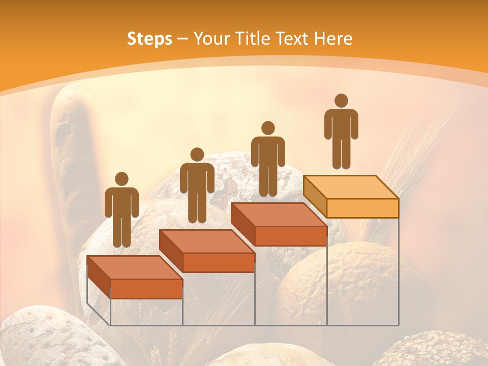 Yellow Meal Crunchy PowerPoint Template