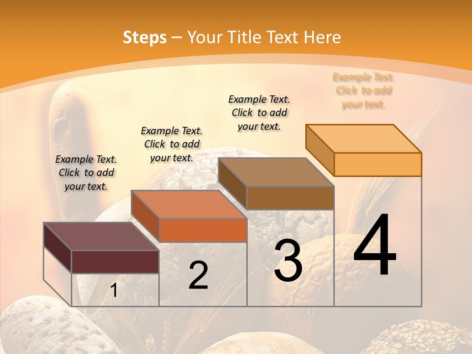 Yellow Meal Crunchy PowerPoint Template
