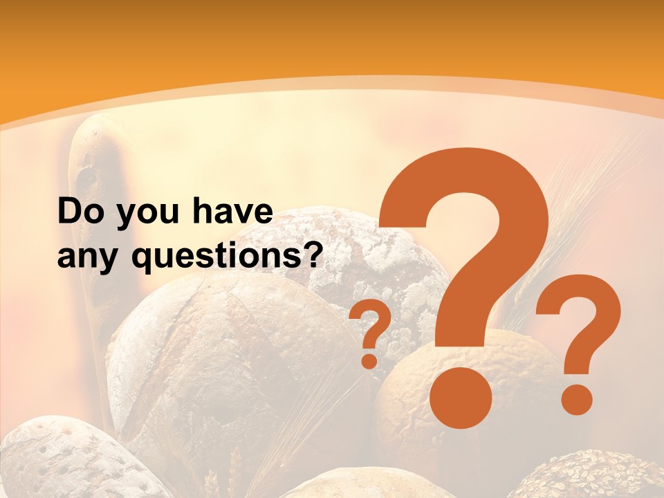 Yellow Meal Crunchy PowerPoint Template