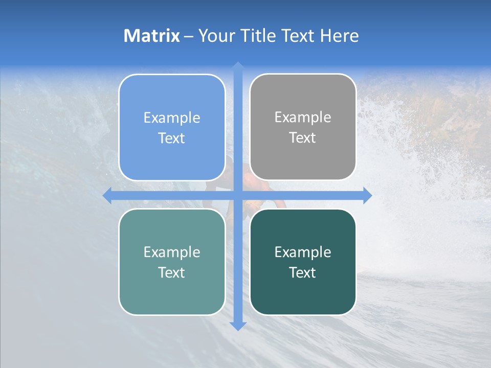Humor Group Figure PowerPoint Template