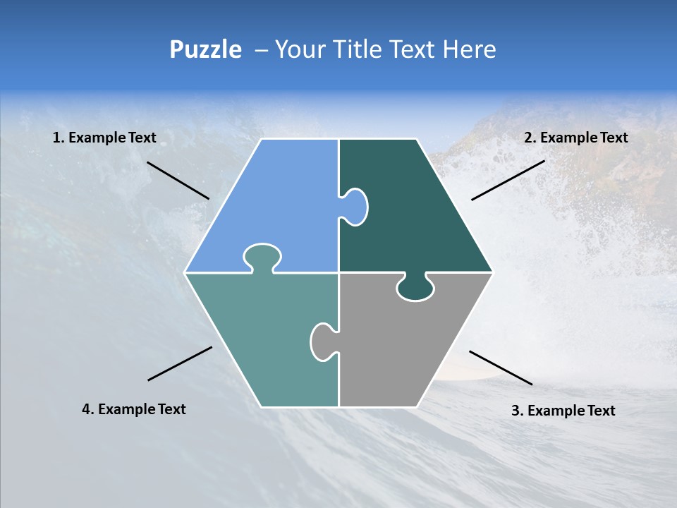 Humor Group Figure PowerPoint Template