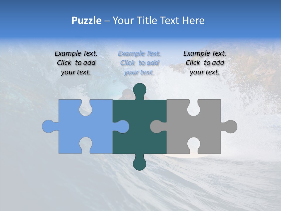 Humor Group Figure PowerPoint Template