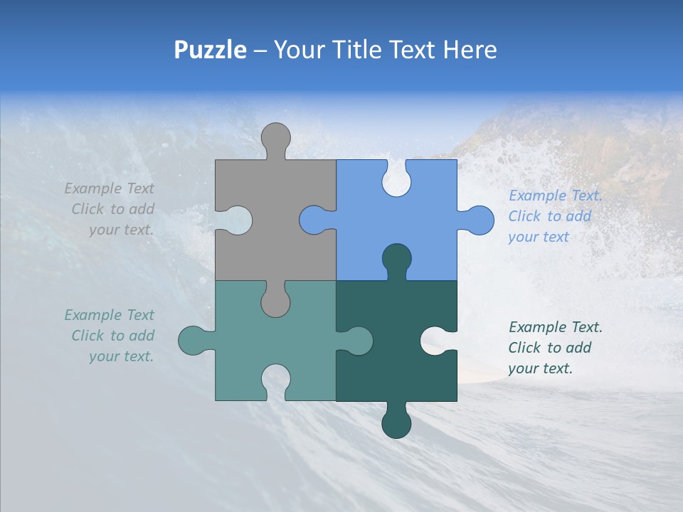 Humor Group Figure PowerPoint Template