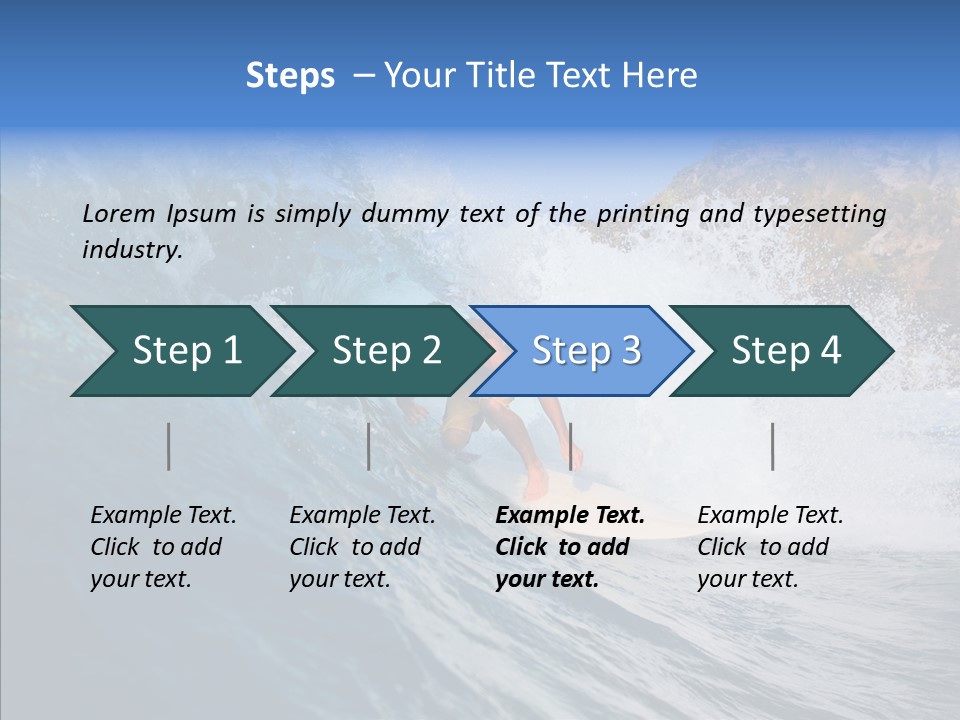 Humor Group Figure PowerPoint Template