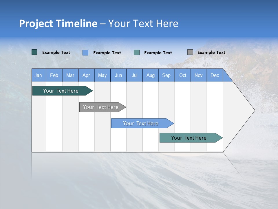 Humor Group Figure PowerPoint Template