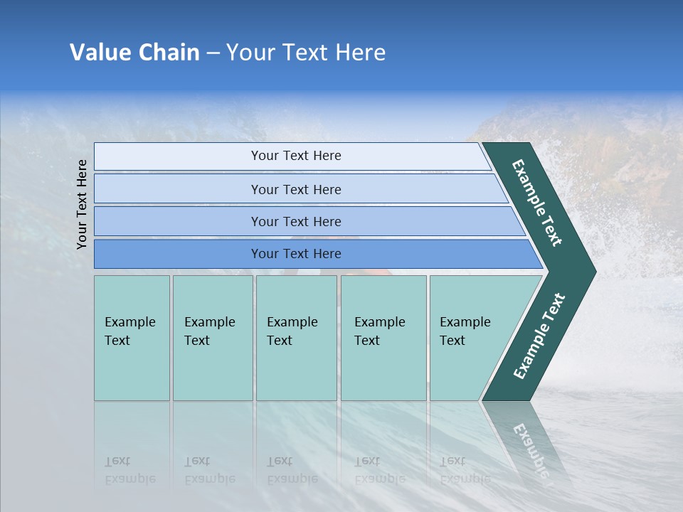 Humor Group Figure PowerPoint Template