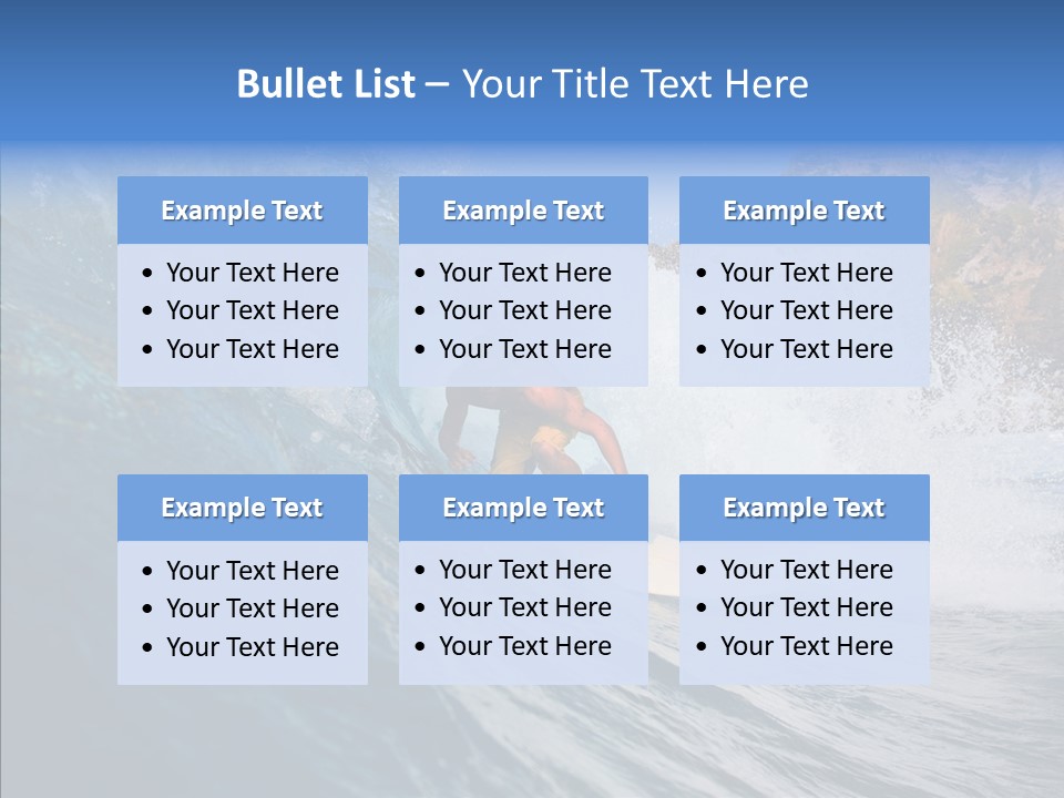 Humor Group Figure PowerPoint Template
